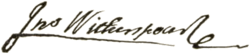 Signature of John Witherspoon