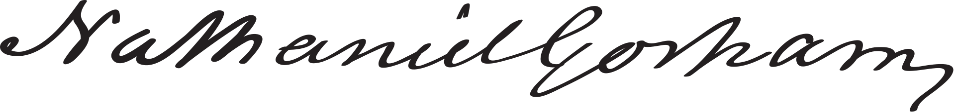 Signature of Nathaniel Gorham